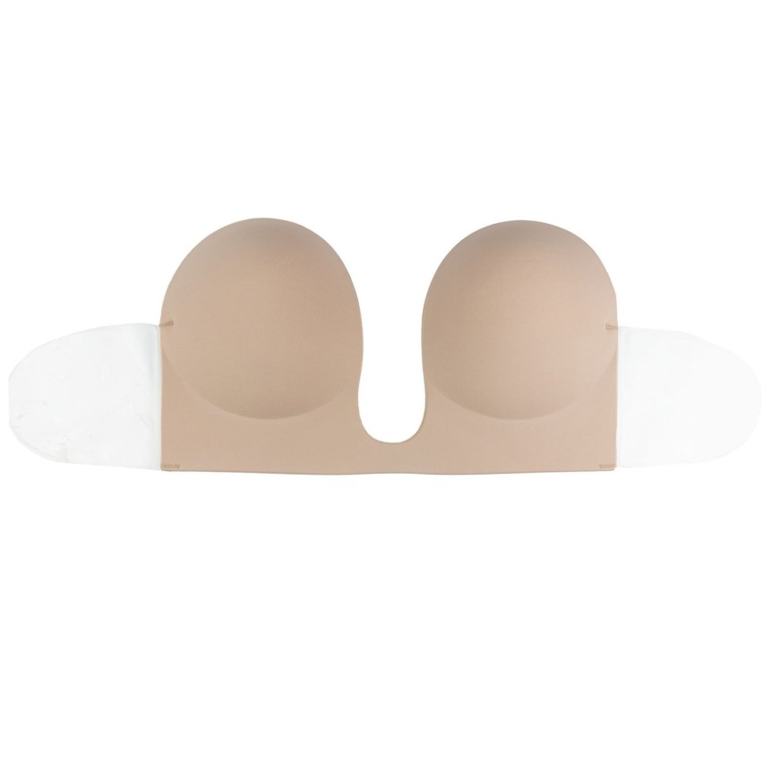 Reggiseno scollo profondo adesivo Bye bra Seamless U‐Style Bra