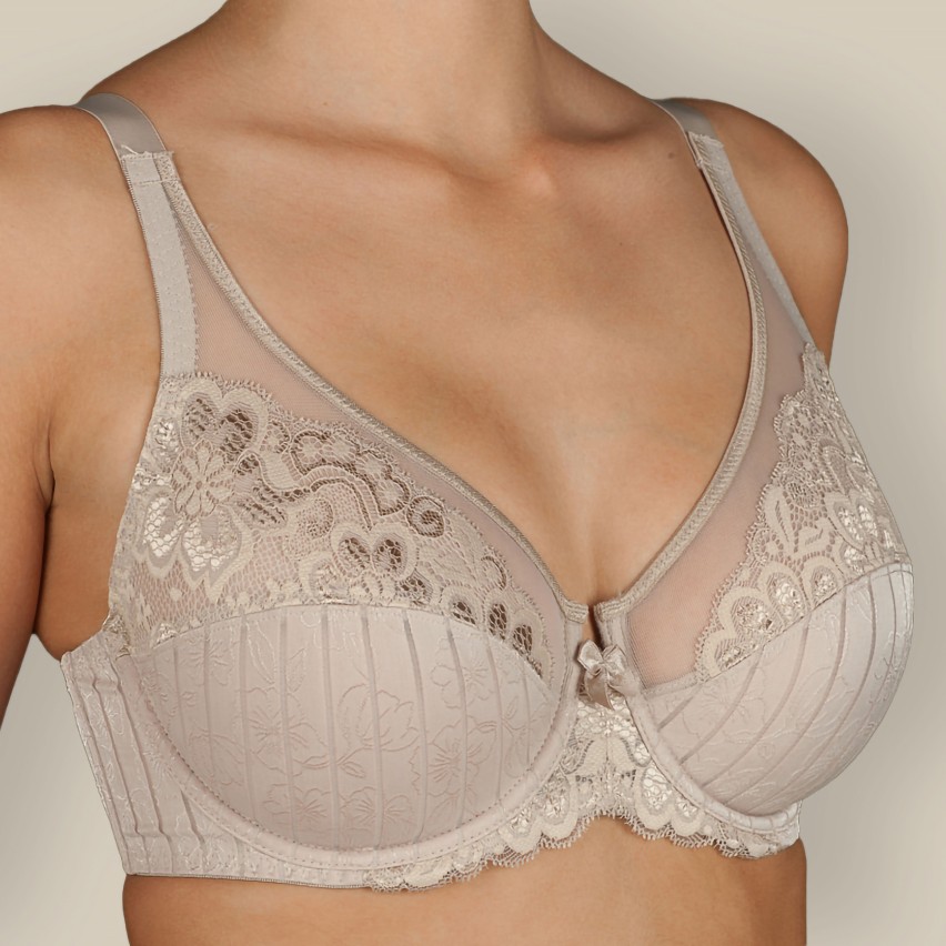 Reggiseno con ferretto sfoderato Selene Mariluz pizzo 