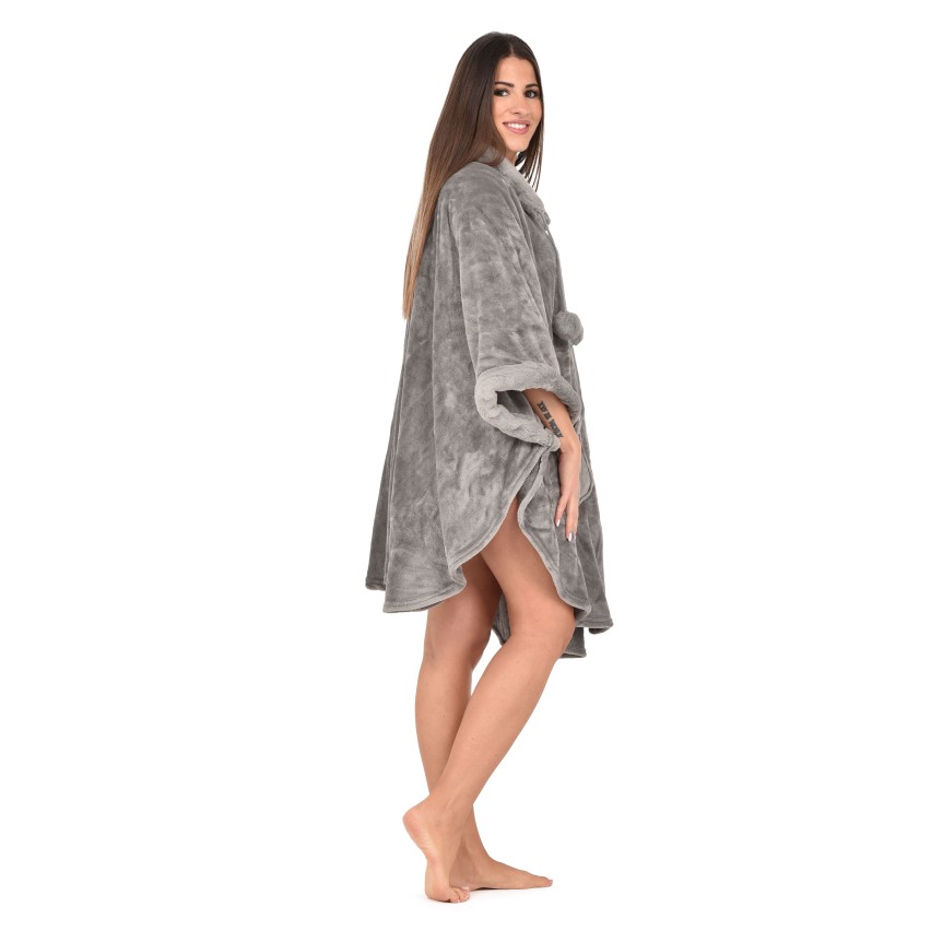 Mantella donna giacca flannel caldissimo Irge MI 1453
