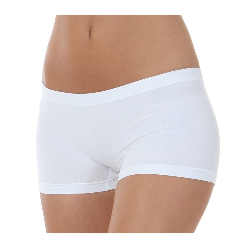 Slip boxerino da donna vita bassa in microfibra elasticizzata