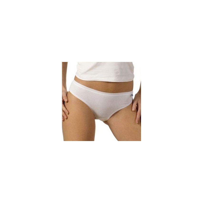Slip da donna vita bassa Snelly e097 in cotone bielastico 6 pezzi 