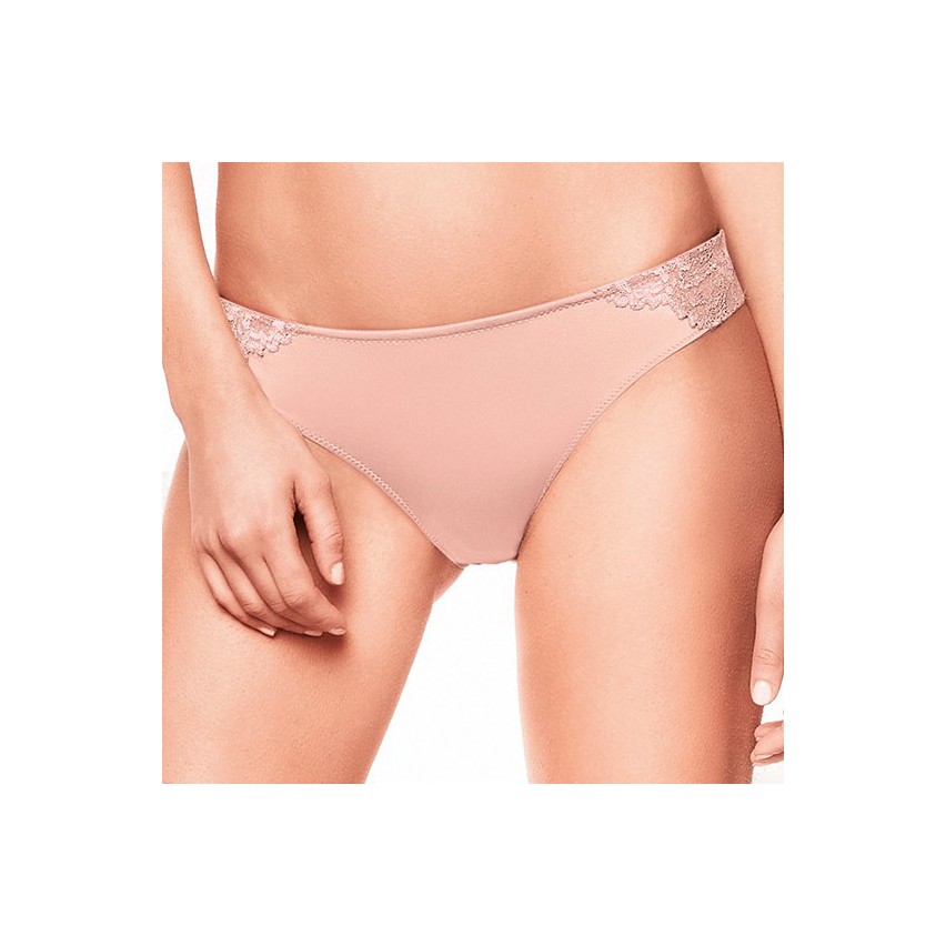 Slip Lormar Saten in pizzo e microfibra