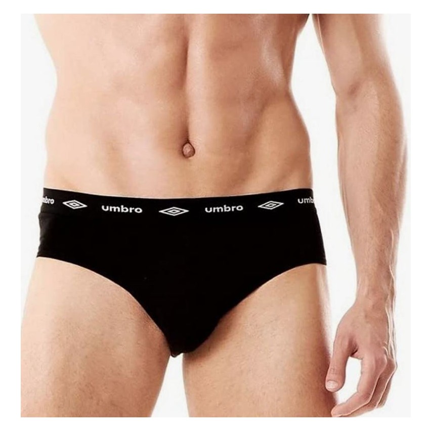 Slip uomo Umbro 700 in cotone elastico 3 pezzi