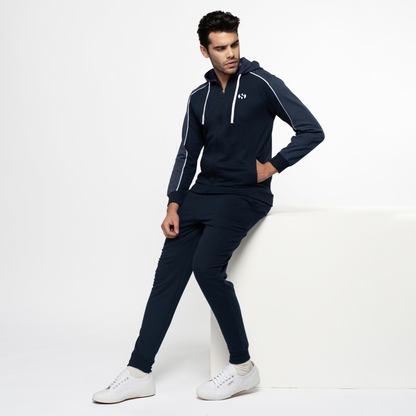 Tuta Uomo in Cotone Felpato con cappuccio Superga SMW24261