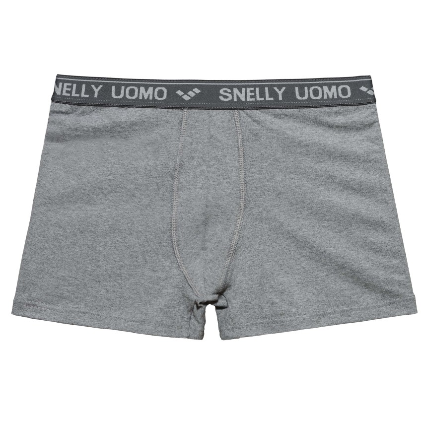 Boxer uomo elasticizzati cotone Snelly U110E 6 pz