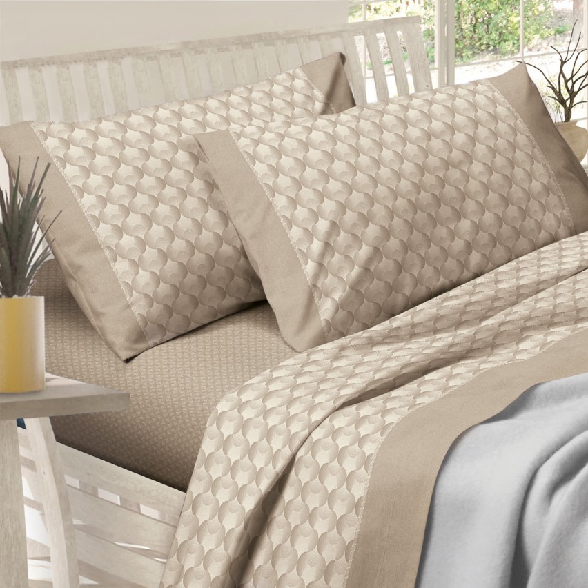 Lenzuola Preziosa letto Flanella Soffice dis.18