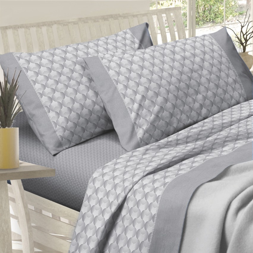 Lenzuola Preziosa letto Flanella Soffice dis.18
