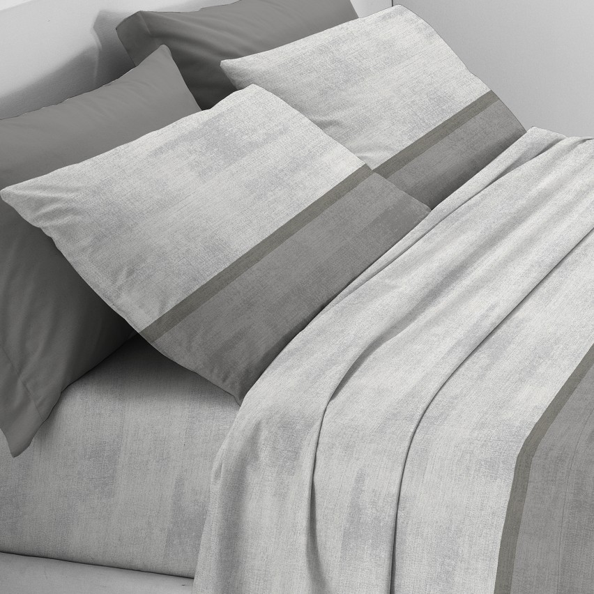 Completo letto 100% cotone Zambaiti switch plein