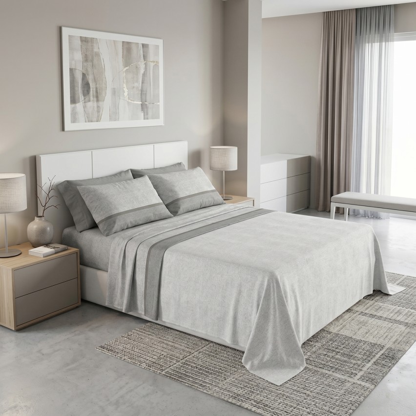 Completo letto 100% cotone Zambaiti switch plein