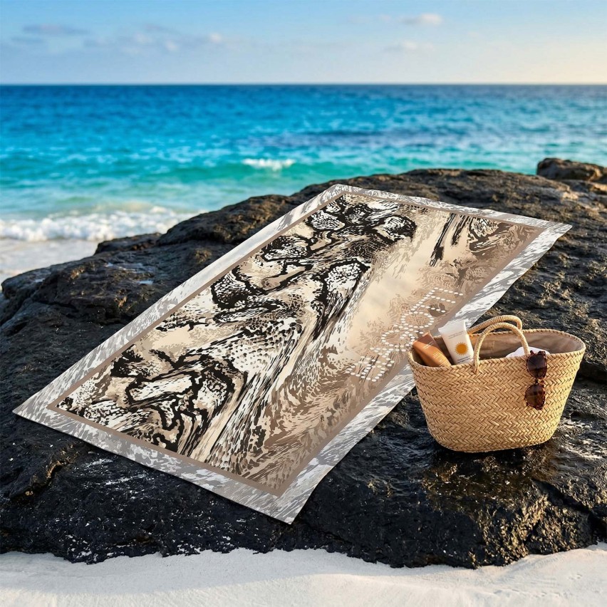 Telo mare fantasia animalier Laura Biagiotti travel floria A
