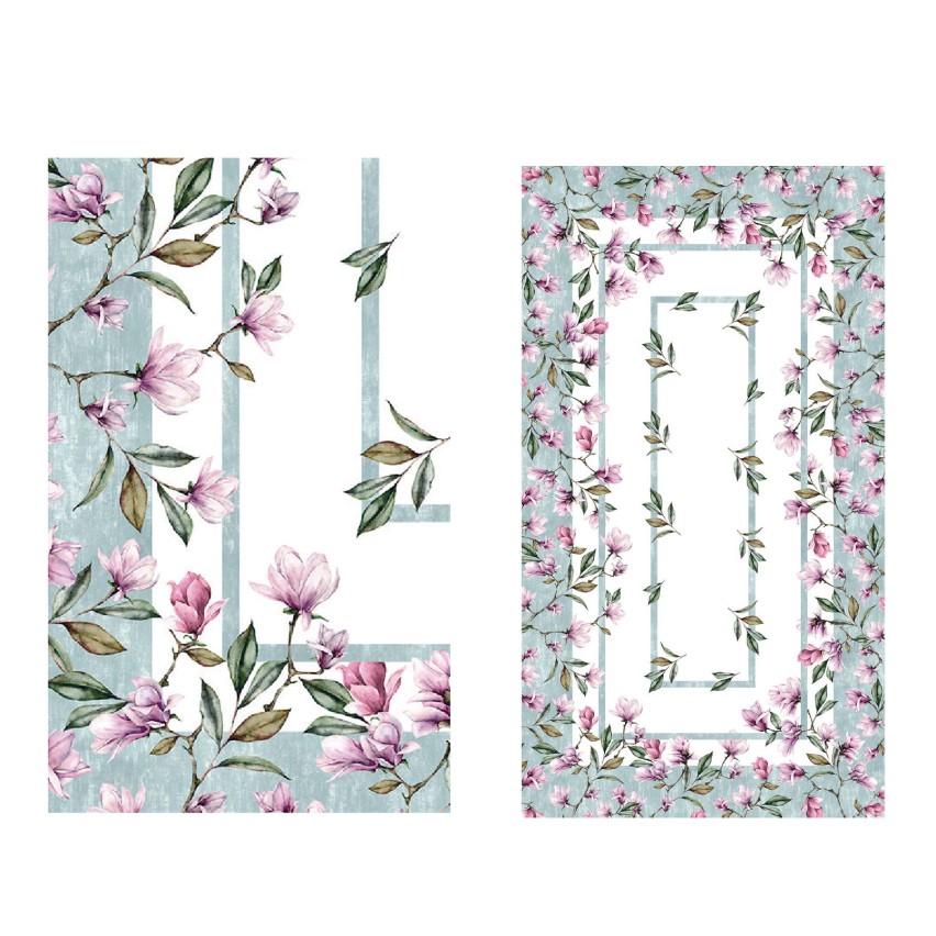 Tovaglia Vingi Tiffany cod.21 fantasia floreale cotone