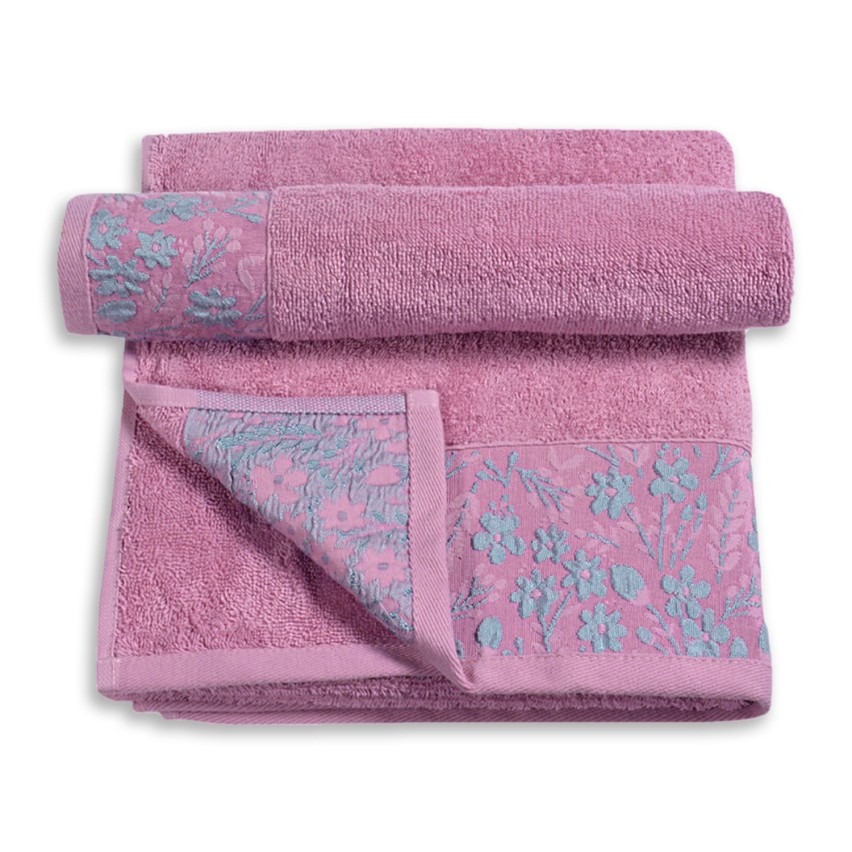 Vingi set asciugamani viso + ospite cotone Tiziana 