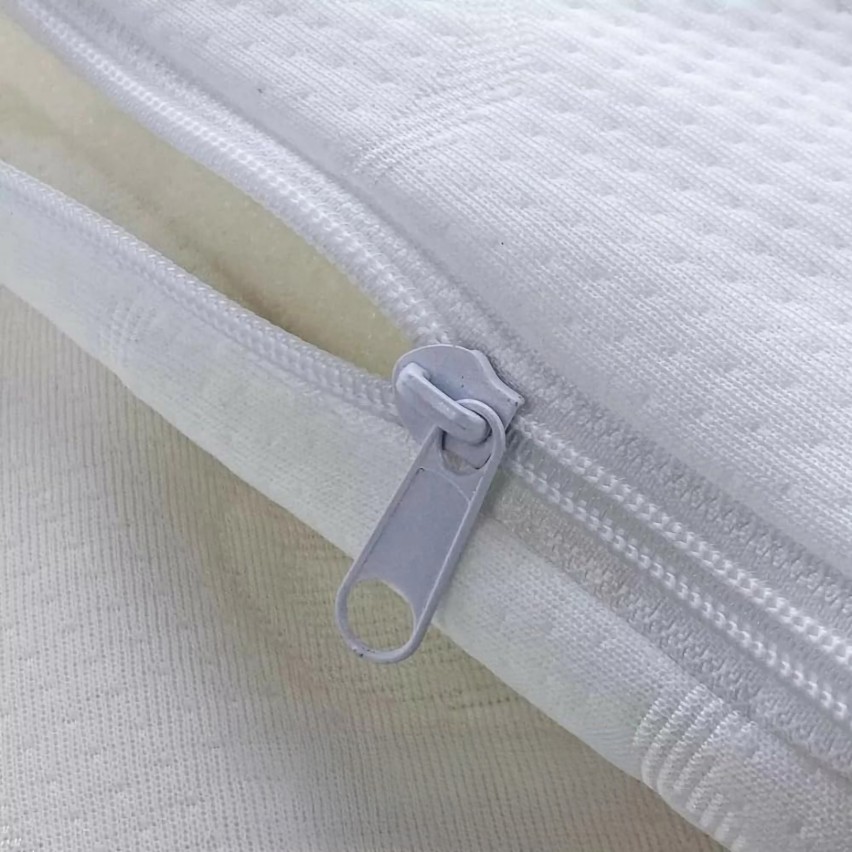 Topper Biancaluna Memory 6cm 2 piazze made in Italy