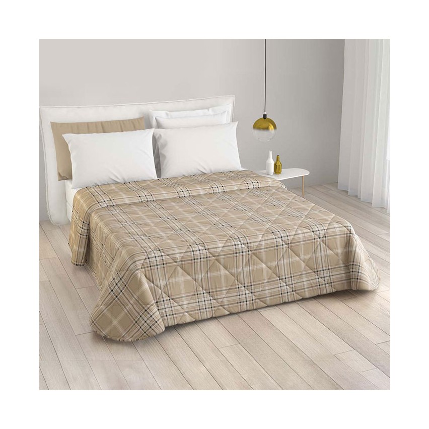 Trapuntino primaverile Irge Murphy matrimoniale double face tartan