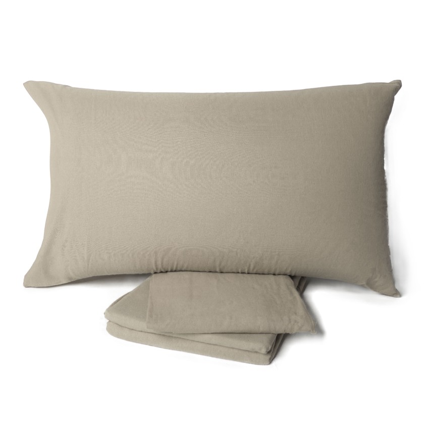 Completo letto lenzuola flanella Preziosa Soffice tinta unita