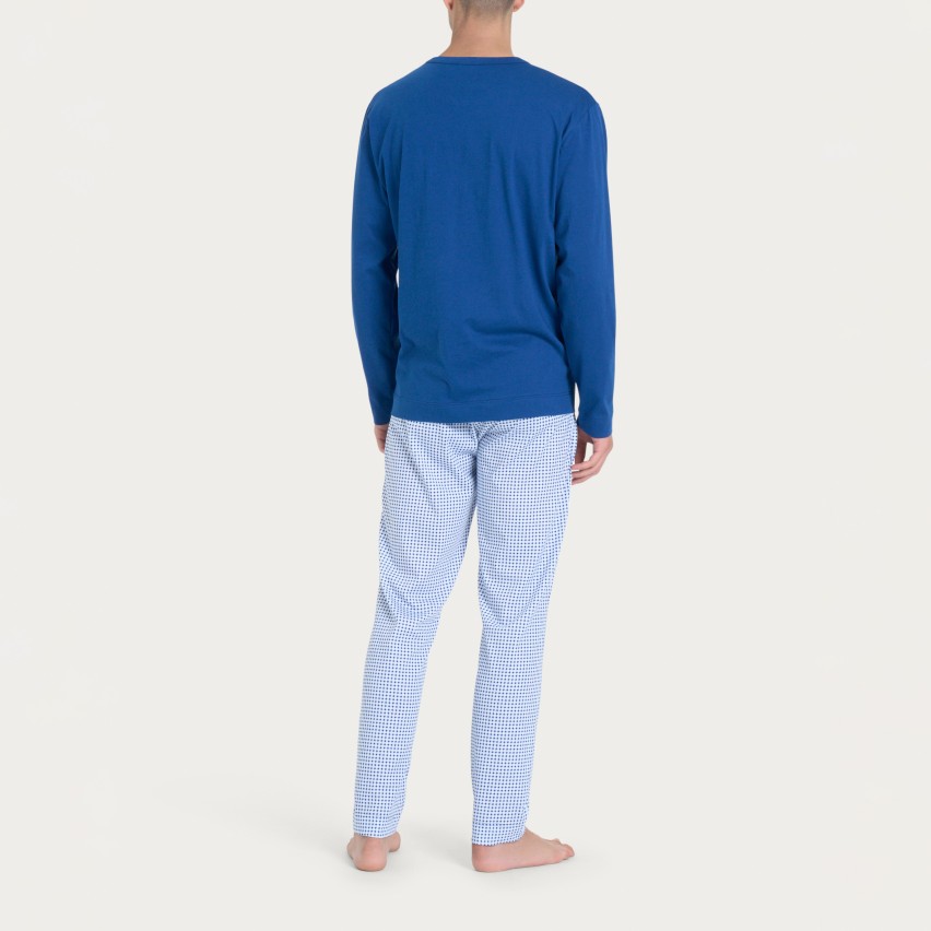 Pigiama Uomo in cotone maglia girocollo Ragno U899NQ
