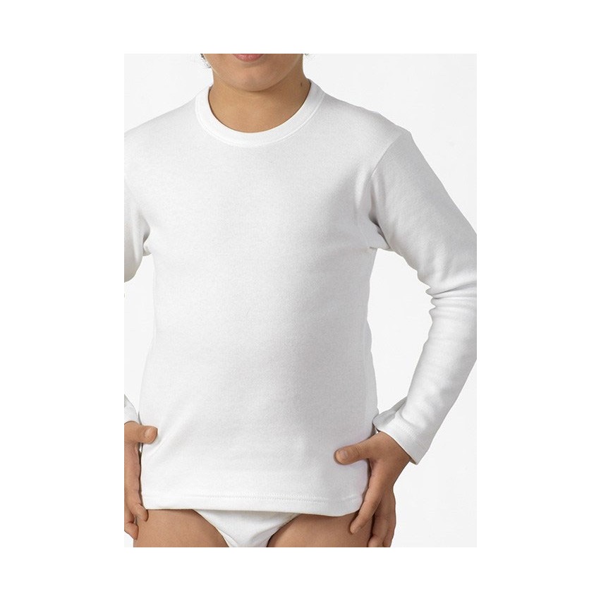 Maglia bambino Snelly ub75c manica lunga caldo cotone 