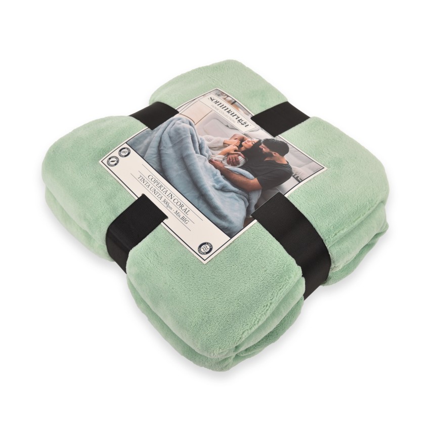 Coperta coral pile sommaruga invernale venere