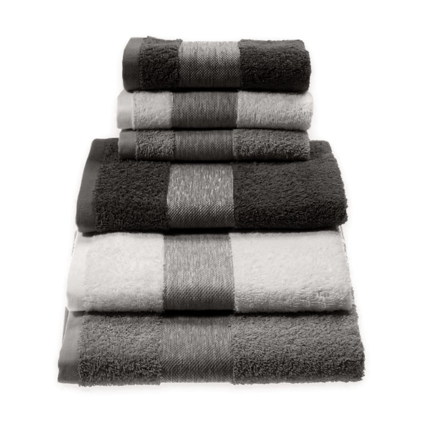 Vingi set 3+3 asciugamani viso e ospite cotone Isabel 