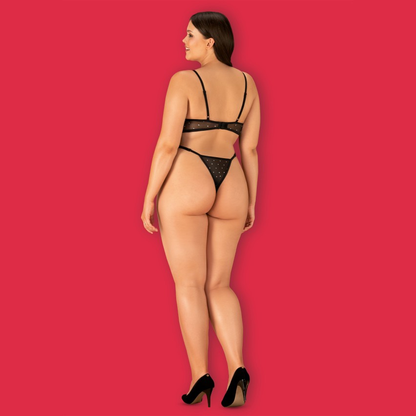 Body perizoma sexy con fiocco rosso Obsessive Tienesy