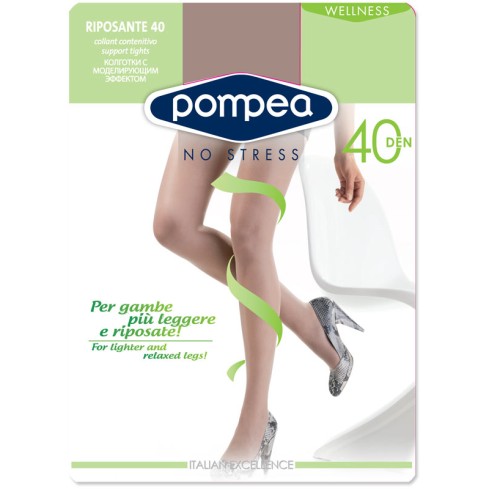 Collant Pompea riposante 40 den 6 paia