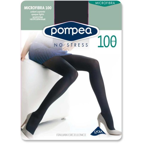 0 Collant Pompea microfibra 100 denari conf da 6 paia