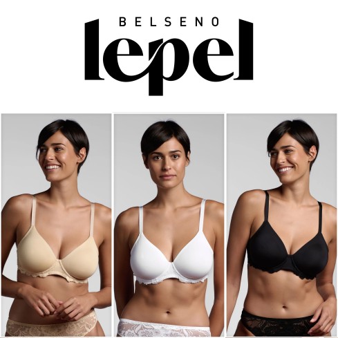 Reggiseno con ferretto Lepel 261 coppa C D preformato