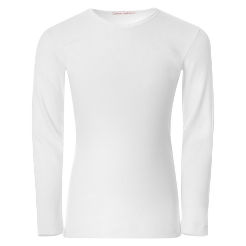 Maglia bambina Snelly 4045c manica lunga caldo cotone 