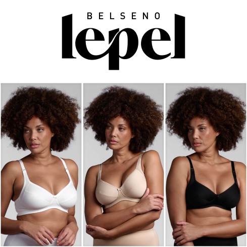 Reggiseno senza ferretto belseno Lepel 650 in cotone
