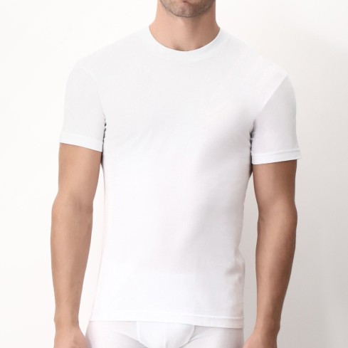  Maglia intima uomo Cagi 1306 cotone girocollo manica corta modello