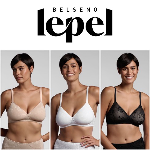 Reggiseno balconcino Lepel Bouquet 380 coppa C