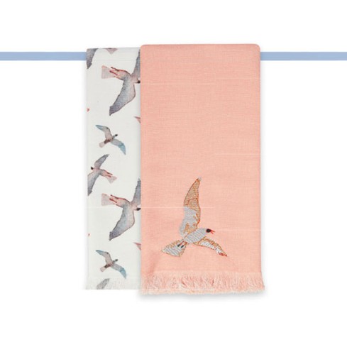 Strofinacci Vingi per cucina 100% cotone Alexandra uccelli 2 pz