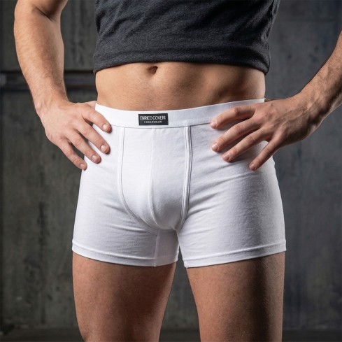  Boxer uomo Enrico coveri eb1002 in cotone bielastico
