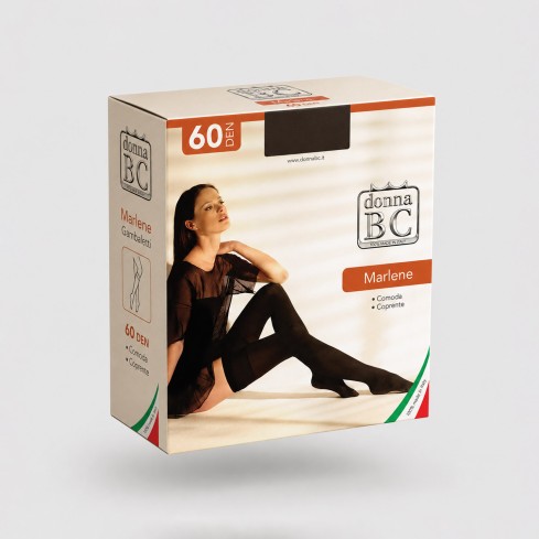 Calze autoreggenti donna bc Marlene 60 denari coprenti