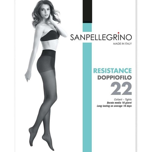 0 Collant Sanpellegrino Doppiofilo 22 den velato 5 paia