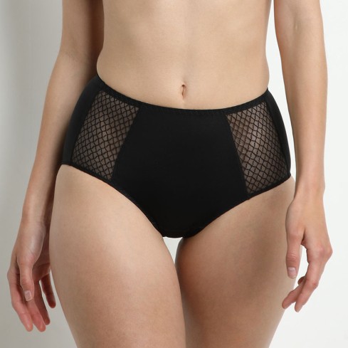Slip contenitivo Dim D02CA inserti di tulle