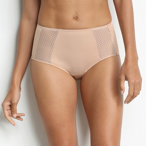 Slip contenitivo Dim D02CA inserti di tulle