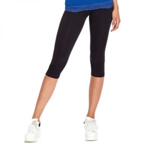 Leggings capri Rossoporpora ED 103 cotone elasticizzato