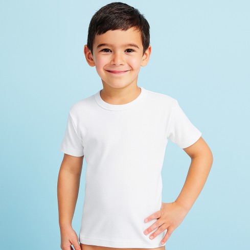 Maglia Ellepi 4289 da bambino a manica corta in cotone 