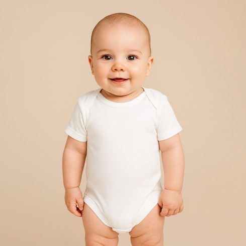 Body ellepi 802 neonato e bambino manica corta in cotone