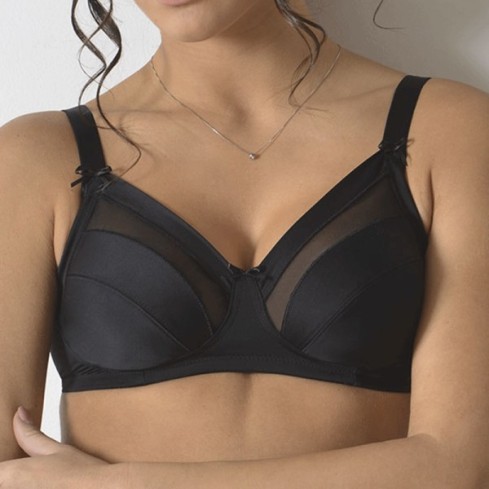 Reggiseno senza ferretto Frames r484 microfibra tulle