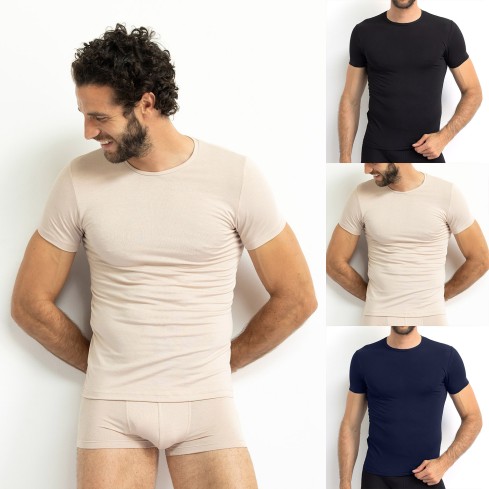 Maglia uomo in fibra di bamboo Armata di Mare 2254