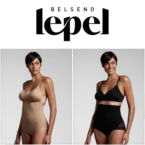 Guaina modellante vita alta Lepel new best shape 2661 taglio vivo 
