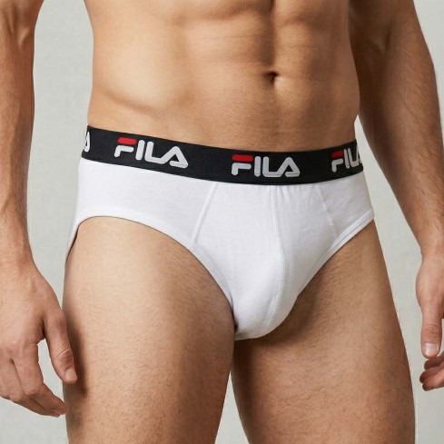 Slip uomo cotone elasticizzato Fila FU5233 - 3 pezzi