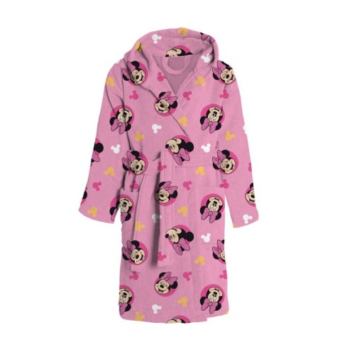 Accappatoio bimba in spugna 100% cotone Minnie Disney