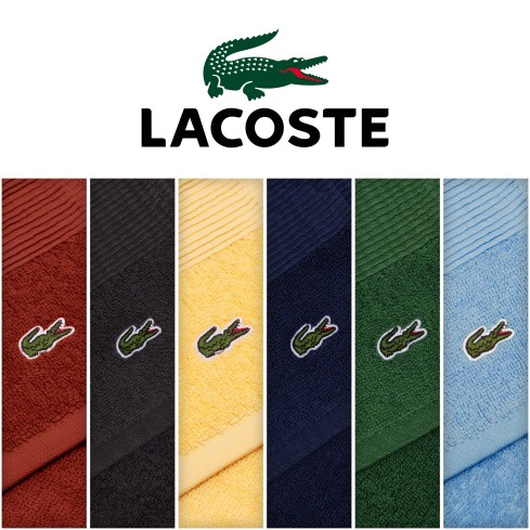 Telo doccia Lacoste L Lecroco 100% cotone 100x150