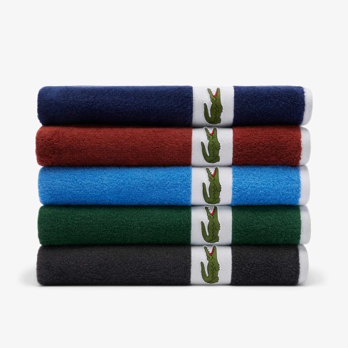 Asciugamano Lacoste Lcasual 100% cotone 55x100