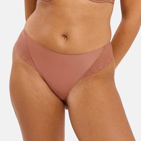 Slip donna microfibra e pizzo Sans Complexe 60PAN69