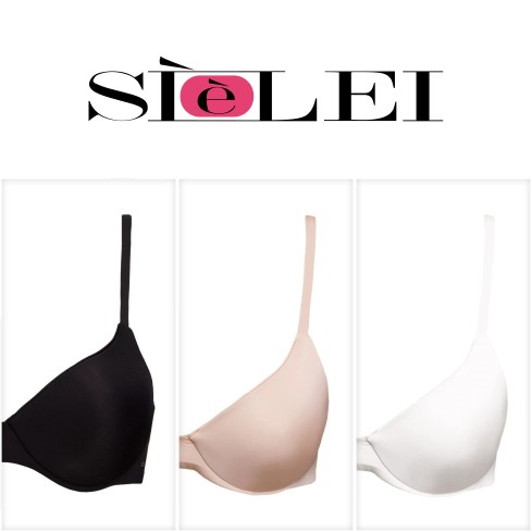 Reggiseno balconcino SièLei 1328 imbottito con ferretto