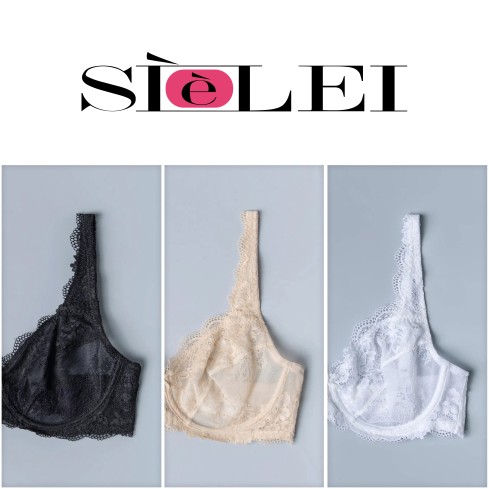 Reggiseno con ferretto Sièlei 2442 in pizzo